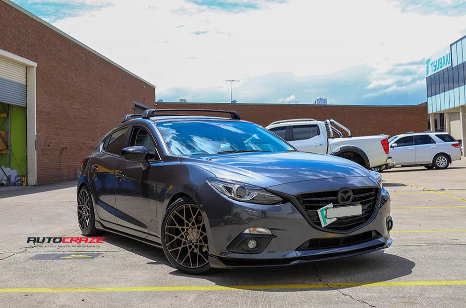 MAZDA 3 BLQ MATTE BLACK TINTED FACE 1573021777 Car gallery Auto Craze